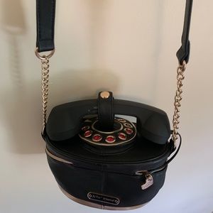 Betsey Johnson Crossbody Telephone Bag